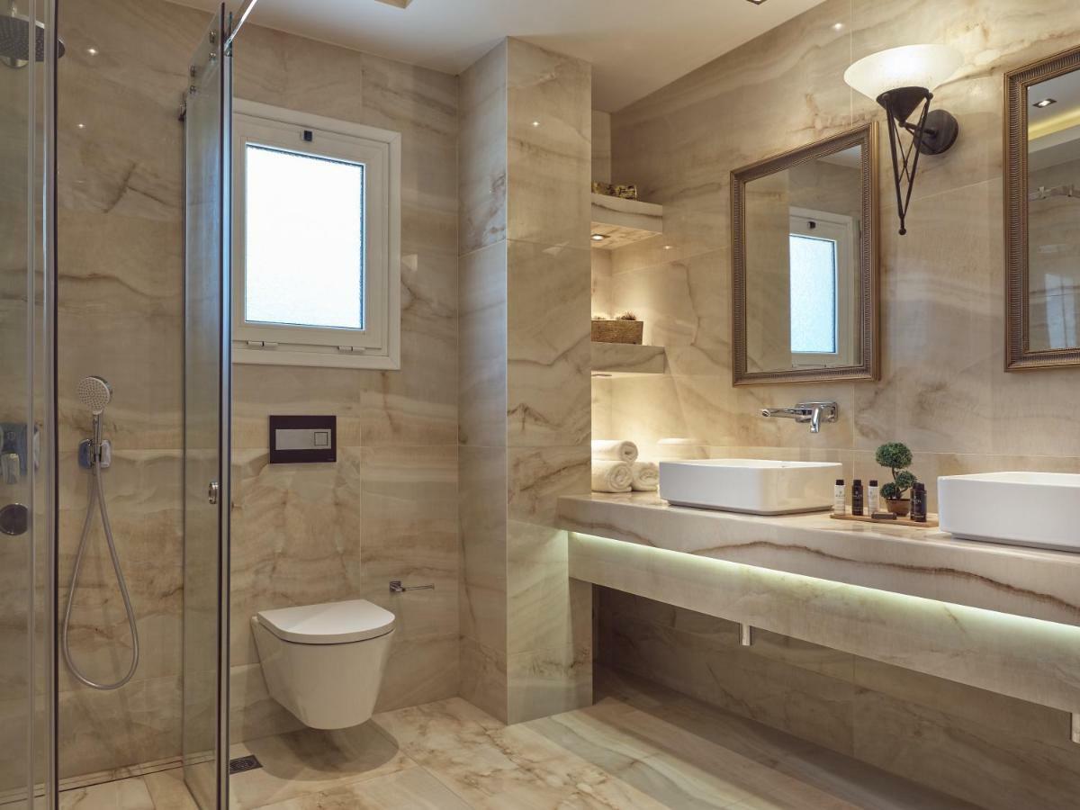 Golden July Luxury Villa Akrotiri  Buitenkant foto