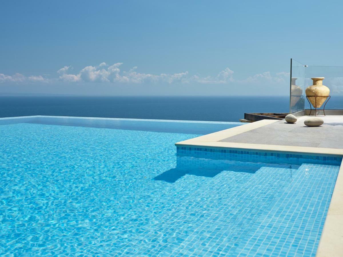 Golden July Luxury Villa Akrotiri  Buitenkant foto