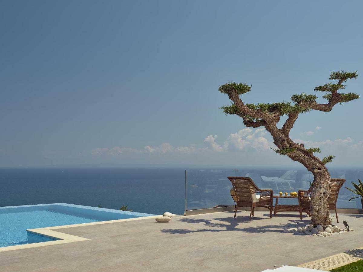 Golden July Luxury Villa Akrotiri  Buitenkant foto